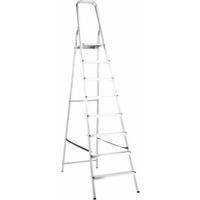 Alpfa 800076 Aluminium Trede voor trapladder Werkhoogte (max.): 3.46 m - thumbnail