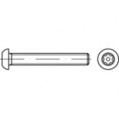 TOOLCRAFT TO-5380266 Veiligheidsschroeven M10 30 mm Binnen-T 88116 RVS A2 100 stuk(s)