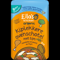 Ella&apos;s Kitchen Organic Kiplekkere Ovenschotel met Tijm 8+ Maanden 190 g bij Jumbo - thumbnail