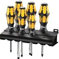 Wera 932/6 Schroevendraaierset 6-delig Plat, Kruiskop Phillips Werkplaats - thumbnail
