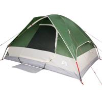 Koepeltent 4-persoons waterdicht groen - thumbnail