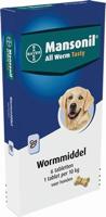 Mansonil hond all worm tabletten - thumbnail