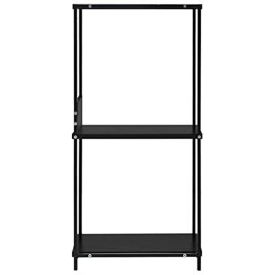 Boekenkast 33,5x39,6x79,7 cm bewerkt hout zwart Boekenkast 33,5x39,6x79,7 cm bewerkt hout zwart