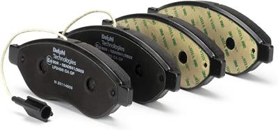 Remblokkenset, schijfrem LP2498