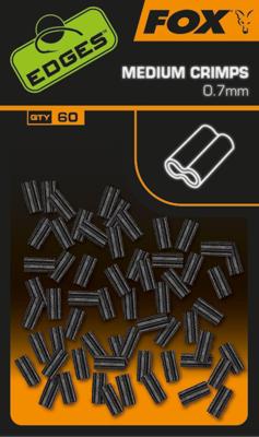 Fox Edges Crimps 60st. Medium (0.7mm)