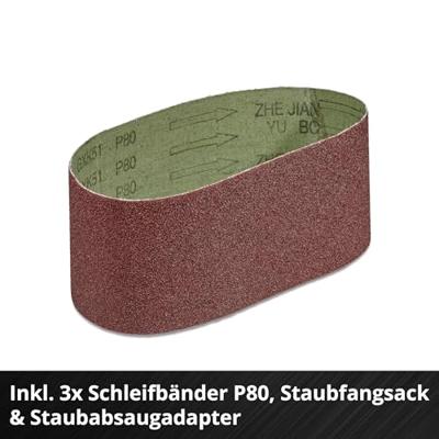 Einhell TP-BS 18/457 Li BL Solo - Accu Bandschuurmachine | 18V | 457 mm | Zonder accu en lader - 4466270 4466270 - thumbnail