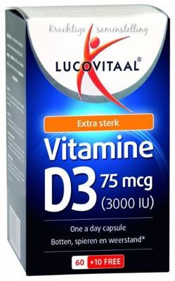 Lucovitaal Vitamine D3 75mcg Capsules Lucovitaal Vitamine D3 75mcg Capsules
