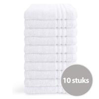 Byrklund Handdoek 50x100 cm 500gram Wit - 10 stuks - thumbnail