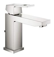 Wastafelmengkraan GROHE Eurocube M-Size M/Waste Supersteel - thumbnail