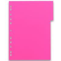 OXFORD MyColour tabbladen, formaat A4, uit gekleurde PP, 11-gaatsperforatie, 6 tabs - thumbnail