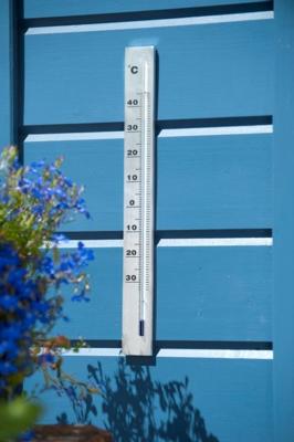 Nature thermometer aluminium