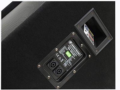 Omnitronic M-1230 Podium monitorluidspreker 30 cm 12 inch 300 W 1 stuk(s)