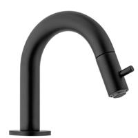 Nemo Spring Adrina toiletkraan mat zwart BU85230NE - thumbnail