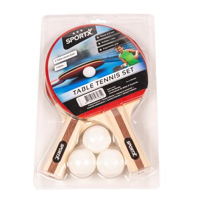 SportX tafeltennis set 5-delig