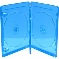 MediaRange BOX38-3-30 CD-doosje Blu-Ray-doos 3 schijven Blauw, Transparant - thumbnail