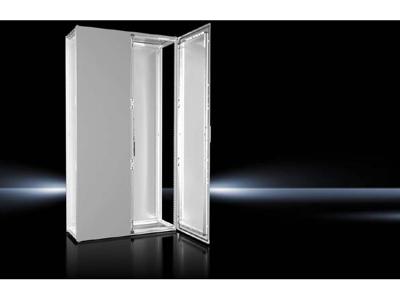 Rittal VX 9666.966 Schakelkast 1100 x 2000 x 400 Plaatstaal Grijs-wit (RAL 7035) 1 stuk(s)