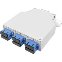 Digitus DN-963890 Adapter voor glasvezelkabels Grijs, Blauw, Lichtblauw, Zwart 1 stuk(s) - thumbnail