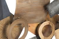 Wanddecoratie DKD Home Decor Abstract Grijs Metaal Koper Modern Cirkels (109 x 7 x 53 cm) - thumbnail