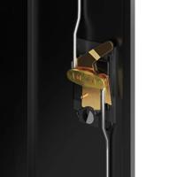 Archiefkast 90x40x90 cm staal zwart - thumbnail