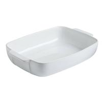 Pyrex Signature ovenschaal keramiek wit 35x25cm - thumbnail