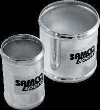 Samco Sport aluminium koppelstuk Ø13 mm 80 mm zilver