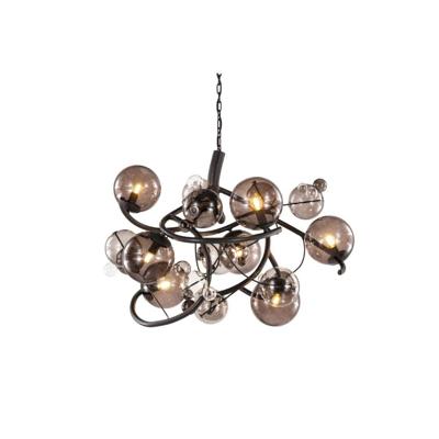 Brand von egmond - Bubbles Twilight ø80 Kroonluchter Rond Hanglamp