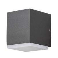 Konstsmide Monza 7990-370 LED-buitenlamp (wand) Energielabel: F (A - G) LED LED vast ingebouwd 6 W Antraciet - thumbnail