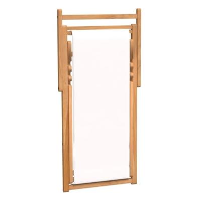 Ligstoel 56x105x96 cm teakhout crme Ligstoel 56x105x96 cm teakhout crme