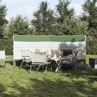 Windscherm camping waterdicht 340x130 cm groen - thumbnail