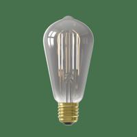 E27 LED-lamp - CALEX - SMART ST64 - Rechte gloeidraad - 7 W - 400 lm - 1800 K - Dimbaar - Smokey - thumbnail