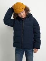 Petrol Industries Jongens Gevoerde winterjas Zwart - 164 - thumbnail