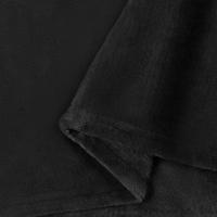 VidaXL Kleden 6 pcs zwart 240 x 270 cm fleece - thumbnail