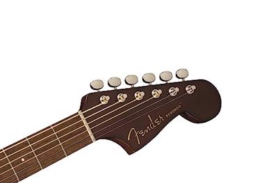 Fender Redondo Player Natural WN Gold Pickguard elektrisch-akoestische westerngitaar