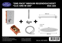 Best Design Regendoucheset One Pack Inbouw Thermostaat Ore M300 RVS Look - thumbnail