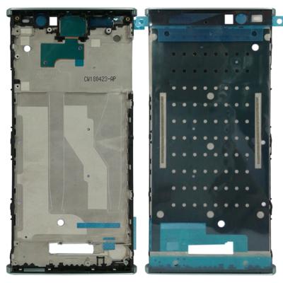 Front behuizing LCD-frame bezel voor Sony Xperia XA2 plus (blauw)