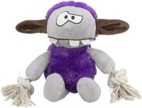 Knuffel voor honden Trixie Lila Polyester Pluche Katoen Monster 32 cm - thumbnail
