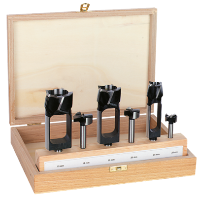 Rotec Cilinderkop- en proppenborenset | 251/245 | 6-dlg | ø15-25 - 900.1085