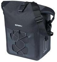 Enkele tas Basil Navigator Waterproof M MIK 12-15L 17 x 28 x 34 cm - zwart - thumbnail