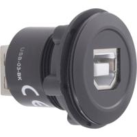 TRU COMPONENTS USB-03-BK USB-inbouwbus 2.0 Bus, inbouw USB-bus type B naar USB-bus type A Inhoud: 1 stuk(s) - thumbnail