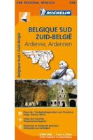 Michelin Wegenkaart 534 België Zuid, Ardennen (Paperback) - thumbnail