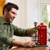 Bouwspel Lego 21347 London Telephone Booth 1460 Onderdelen - thumbnail