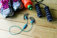 Bluetooth sporthoofdtelefoon, blauw - thumbnail