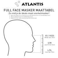 Atlantis Atlantis 3.0 Full Face Duikbril S - thumbnail