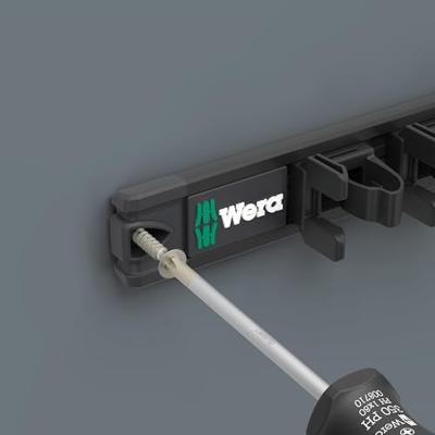 Wera 05136414001 9611 magneetstrip voor maximaal 9 Kraftform schroevendraaiers, zonder inhoud (l x b) 400 mm x 30 mm 1 stuk(s) Wera 05136414001 9611 magneetstrip voor maximaal 9 Kraftform schroevendraaiers, zonder inhoud (l x b) 400 mm x 30 mm 1 stuk(s)