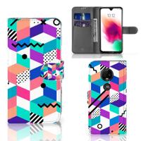 Motorola Moto G7 | G7 Plus | Book Case | Blokken Kleurrijk - thumbnail