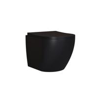 Wandcloset Mudo Randloos Mat Zwart Boss & Wessing - thumbnail