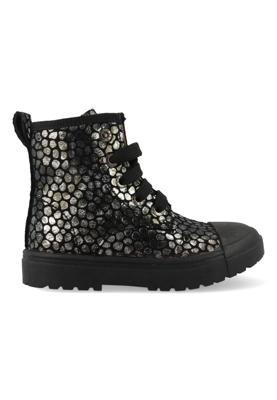 Shoesme Biker-Boots SW23W001-I Zwart / Zilver-22 maat 22