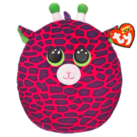 TY Squish A Boo Knuffelkussen Giraffe Gilbert 23 cm - thumbnail