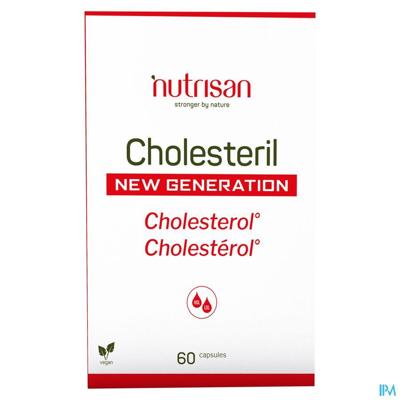 Nutrisan Cholesteril New Generation 60 vegetarische capsules