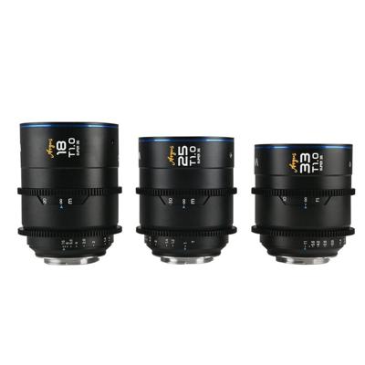 Laowa Argus S35 Cine 3-Lens Bundle (18mm,25mm,33mm) Fuji X Laowa Argus S35 Cine 3-Lens Bundle (18mm,25mm,33mm) Fuji X